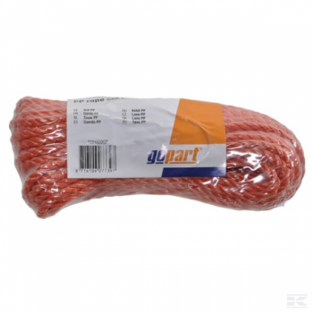 Lano PP oranžové 10 mm, 20 m